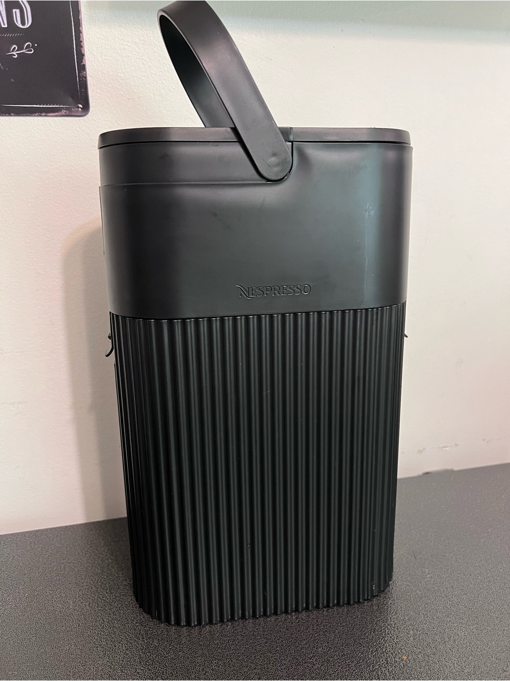 Nespresso Vertuo Capsule Recycling Bin – Black | Like New